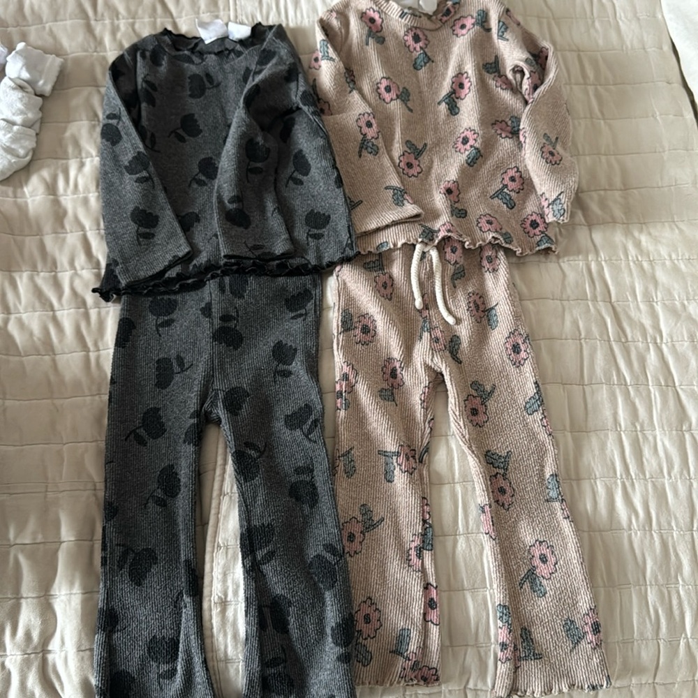 Zara 18-24 months girl matching sets